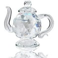 thumbnail image 1 of Crystal Teapot Figurine Chinese Collection Ornament Home Office Decor 1.7-Inch, 1 of 10
