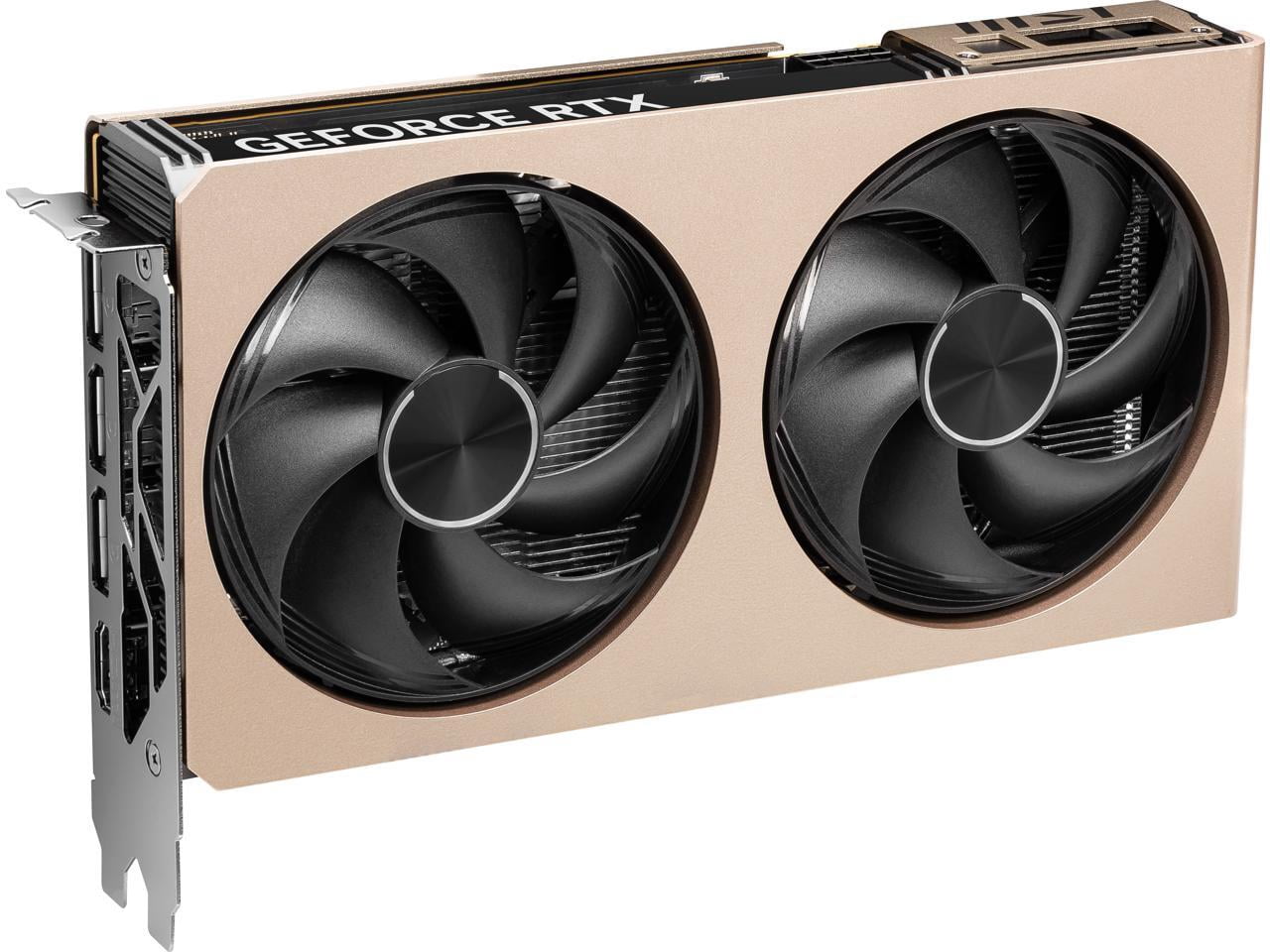 MSI INSPIRE GeForce RTX 5060 8GB GDDR7 PCI Express 5.0 x 16 (use x8) Graphics Card RTX 5060 8G INSPIRE 2X OC