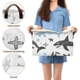 thumbnail image 5 of Ryvnso Cartoon Shark Fish Storage Bins Large Basket Foldable Cube Toys Organizer with Handles 2 PCs, 5 of 8