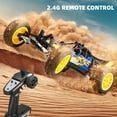 thumbnail image 4 of RC Car, 1/14 Scale 2.4GHz Remote Control Car, 4WD 50km/h High-Speed Racing Car, Off-Road Buggy Drift Car RTR With Aluminum Alloy Chassis, 4 of 5