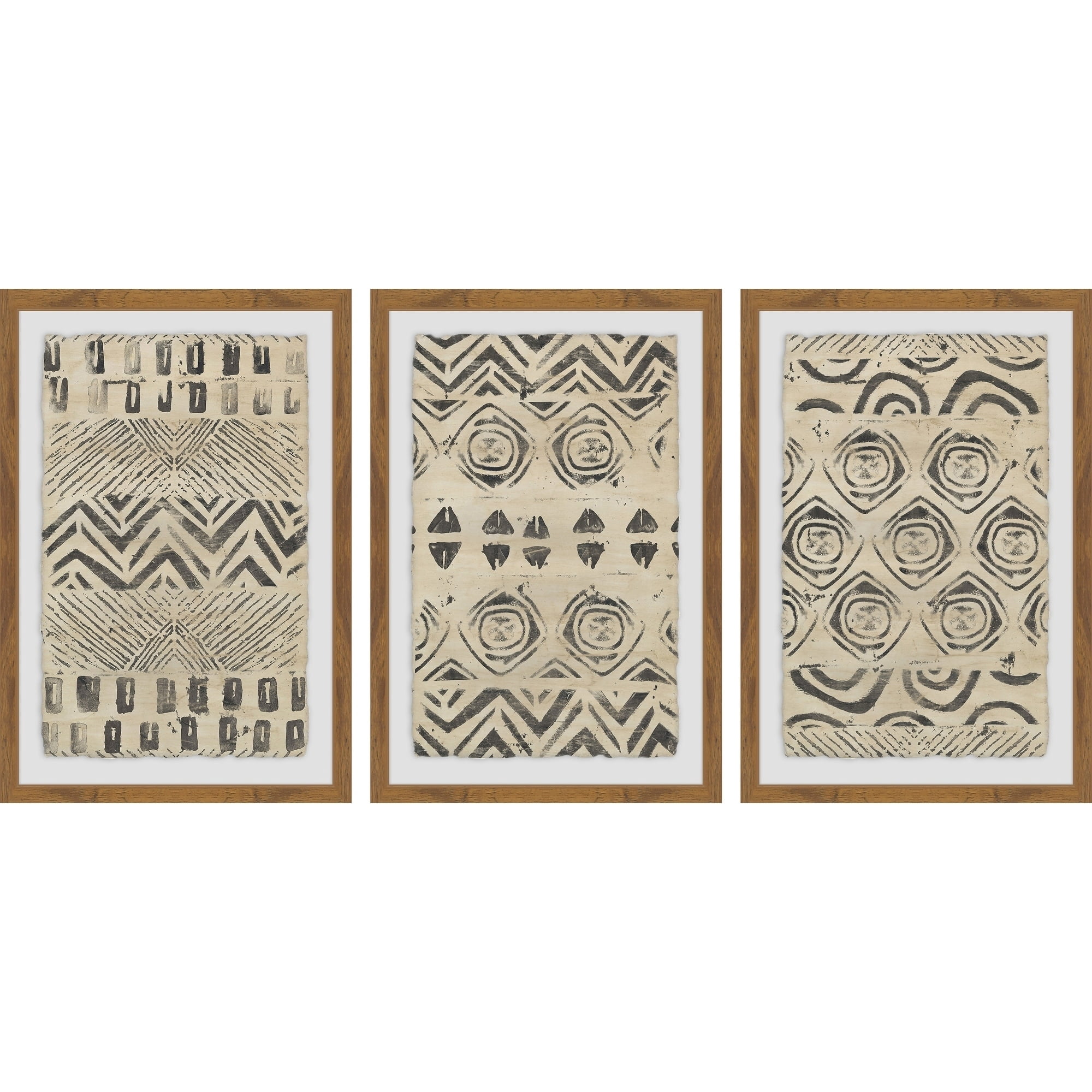 Marmont Hill Pattern Bazaar Triptych
