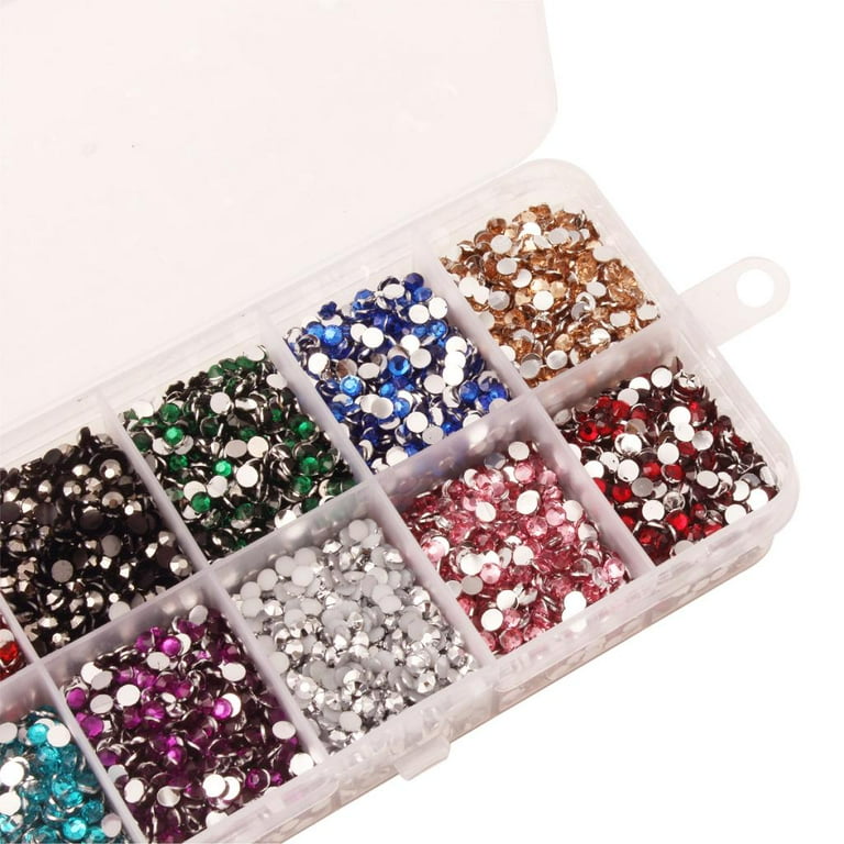 36pcs Resin Glitter Cute Colorful Mouse Flatback Rhinestone Appliques DIY  Pary Scrapbook Craft Crystal Ornament SF772