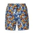 thumbnail image 4 of Lsque Mens Swim Trunks Colorful Butterfly1 Pattern - Bathing Suit Compression Liner - Beach Swim Shorts Swimwear - (S-3XL) - Stretch Quick Dry -Medium, 4 of 9
