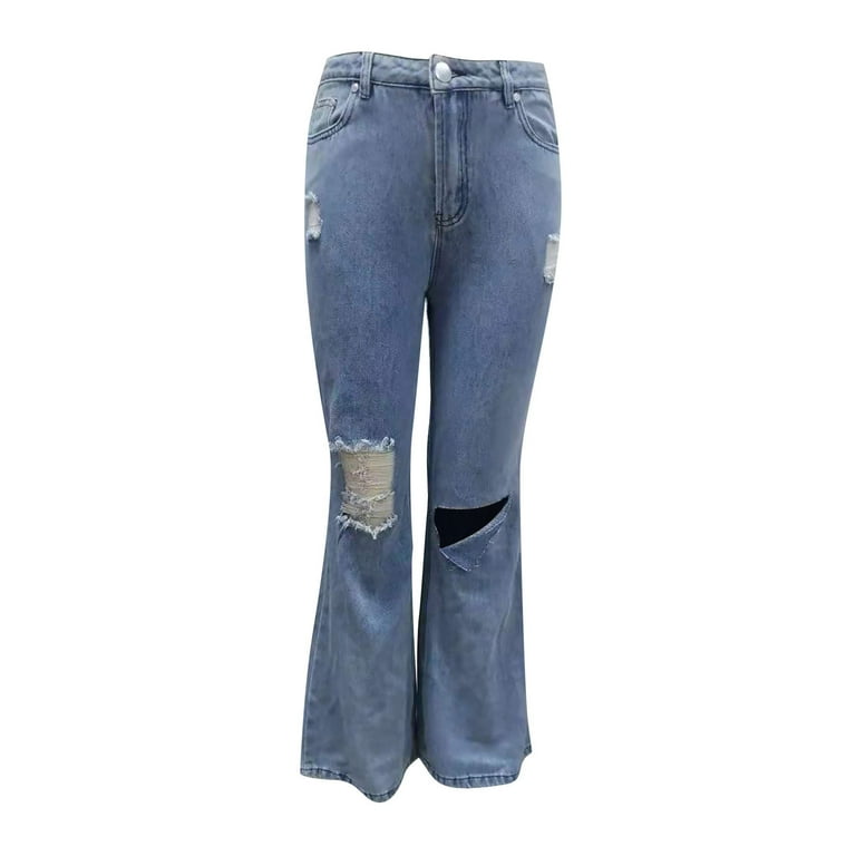 Walmart womens straight leg jeans cheap