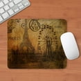 thumbnail image 3 of CafePress - Vintage Paris Eiffel Tower Scripts Mousepad - Non-slip Rubber Mousepad, Gaming Mouse Pad, 3 of 6