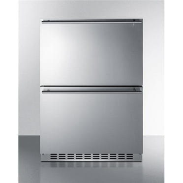 24 in. Wide 2-Drawer Refrigerator-Freezer, ADA Compliant