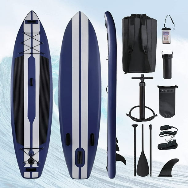 LAZY BUDDY 11ft Inflatable Stand Up Paddle Board 6'' Thick with