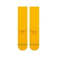 thumbnail image 3 of Stance mens Icon Solid Color Cotton Crew Socks (Yellow, M), 3 of 3