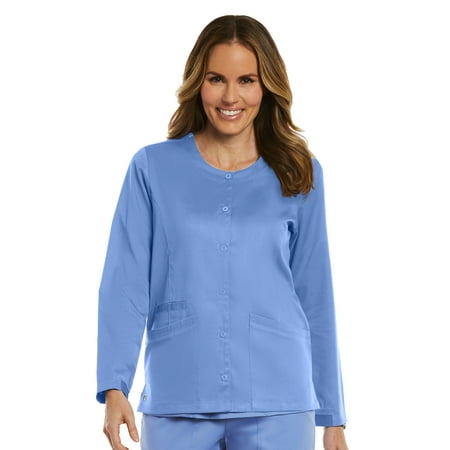 

Maevn MATRIX Women s Round Neck Snap Jacket [XS - 3XL FREE SHIPPING]