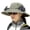Dark Green, variant on Solar Fan Hat, Wide Brim Sun Hat with Dual Solar Powered Fans,Removable USB Charging Fan, Fishing Hat, Beach Hat