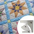 thumbnail image 4 of Un conjunto de tres piezas de costura de colcha en forma de abanico Costura Costura, 4 of 5