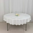 thumbnail image 6 of Efavormart 70" Round Tablelinens Commercial grade 100% Cotton Tablecloth For Wedding Party Home Decor - White, 6 of 11
