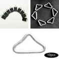 thumbnail image 3 of 10 Packs Triangle Sp Buckles Accessories Metal Triangle Buckle for Kids 10PCS ONLY, 3 of 7