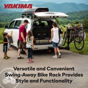 Yakima Premium FullSwing Swing Away Bike Rack with ZipStrips, Universal Fit, Multicolor