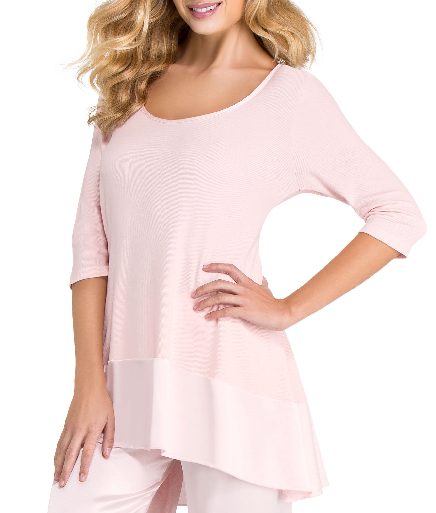 PJ Harlow Womens Kiki Knit Lounge Top StylePJ2001
