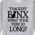 thumbnail image 3 of Hocus Pocus - Tonight We Fly - Men's Crew Fleece Sweatshirt, 3 of 5