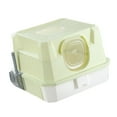 thumbnail image 4 of Caja de arena para gatos totalmente cubierta, antisalpicaduras, con pala y arenero para gatos. verde, 4 of 9