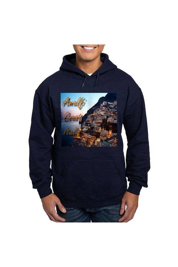 - Amalfi Coast Hoodie - Pullover Hoodie, Classic, Comfortable Hooded Sweatshirt