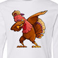 thumbnail image 4 of Inktastic Dabbing Turkey Thanksgiving Long Sleeve Youth T-Shirt, 4 of 5