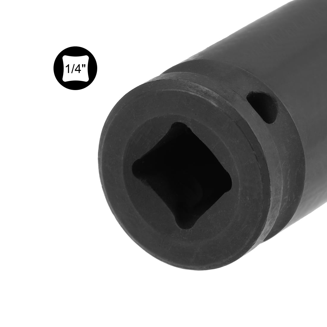 Unique Bargains Universal Joint Swivel Socket Cr-V 1/4"