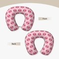 thumbnail image 3 of KLL Pig Nose Pattern Memory Foam Cervical Neck Pillow Versatile U-Shaped Pillows for Home/Office/Camping/Travelling/Soft Washable Cover, 3 of 8