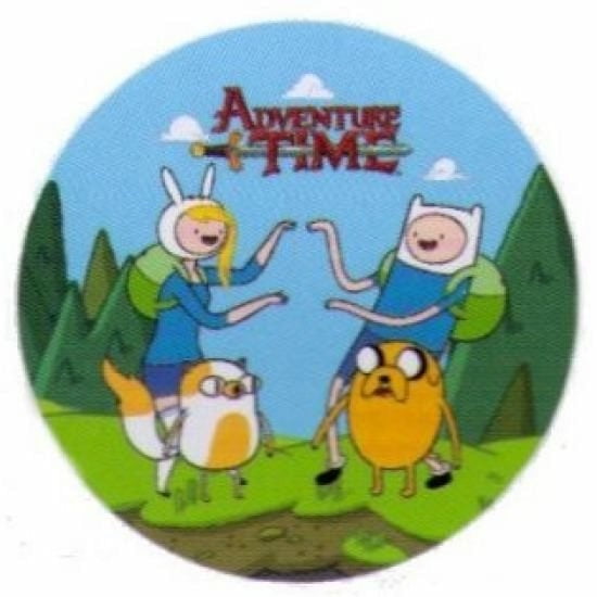 Adventure Time Fionna, Cake, Jake & Finn 3" Bouton