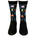 thumbnail image 2 of Pac-Man Maze and Logo Men's Crew Socks 2-Pack, 2 of 9