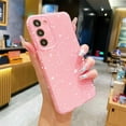 thumbnail image 3 of Cute Glitter Case for Samsung Galaxy S23 (6.1 inch), Neon Bright Sparkly Bling Silicone Phone Cover for Women Girls (Pink), 3 of 13