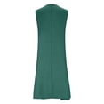 thumbnail image 6 of Horkkom Sleeveless Dress for Women V Neck Zipper Mini Dresses Summer Beach Vacation Sundresses L, 6 of 10