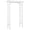 White, variant on 82 Decorative Metal Garden Trellis Arch for Climbing Plants, Durable Steel Tubing with Elegant Scrollwork, Perfect for Wedding Ceremony Garden Decor
