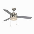 thumbnail image 4 of Trans Globe Lighting F-1025 Osmund 52" 3 Blade Indoor Led Ceiling Fan - Nickel, 4 of 7