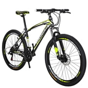 Eurobike X1 27.5 inch Mountain Bike 21 Speed Gears Bicycle Bikes For Men And Woman Yellow