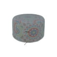 thumbnail image 4 of COVERS&ALL Round Ottoman Cover, 12 Oz PVC Waterproof, UV & Weather Resistant Patio Garden Furniture Stool Protector Indoor Outdoor Use with Air Vents & Drawstrings (24" Diameter x 18" H, Grey), 4 of 6