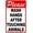 Warning Sign 2, variant on Please Wash Hands After Touching Animals Metal Tin Sign - 8"x12", Safety Caution Decor for Business, Home, Indoor/Outdoor, Animal Care Zones