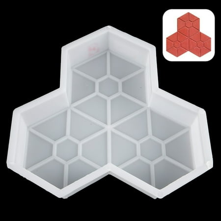 

Hadanceo Brick Mold Wear-resistant DIY Maple Leaf Shape Easy Clean Non-stick Concrete Mold for Courtyard
