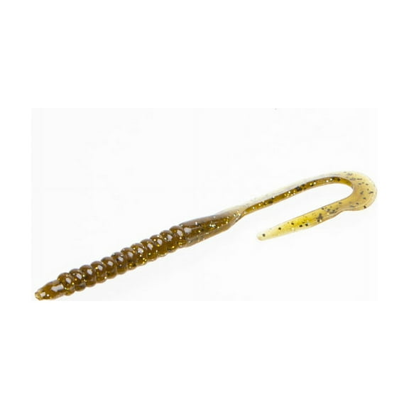 Zoom U Tale Worm Green Pumpkin Magic Soft Plastic Fishing Worm