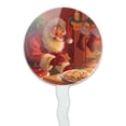thumbnail image 2 of Christmas Holiday Santa Milk and Cookies Cupcake Picks Toppers Decoration Set of 6, 2 of 7