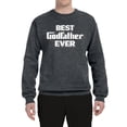 thumbnail image 2 of Wild Bobby, Funny Best Godfather Ever, Pop Culture, Unisex Crewneck Graphic Sweatshirt, Charcoal, XX-Large, 2 of 3