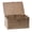 Coffee*XXL, variant on Nonam Seagrass Storage Basket with Lid,Handwoven Decorative Shelf Box for Closet Living Room Organization,Small,Natural