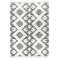 thumbnail image 2 of nuLOOM Amalia Southwestern High Low Shaggy Tassel Area Rug, 8' 10" x 12', Grey, 2 of 2