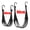 2x Mixed, variant on Adjustable Helmet Strap Luggage Rope Elastic Bungee Cords with Hooks Retractable Binding Band for Motorcycle Bike Cargo Rack