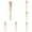 C, variant on Starlight 5Pcs 5ml Erasable Pens, 6.2 inch 0.5 mm Fine Point Erasable Gel Pens, Cute Animal Design, Graduation Party Supplies, Graduation Gifts for Her, Blue Ink, Tiger