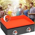 thumbnail image 1 of HLONK Housse de Protection pour Gril 36 Pieds' avec Orange Résistant aux Intempéries, 1 of 7