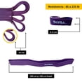 thumbnail image 3 of Banda de Resistencia Larga Tayga  Morada, 3 of 3