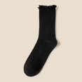 thumbnail image 2 of Likimi Socks For Women Solid Color Everyday Wear Fashion Socks Size One Size, 2 of 3