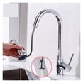 thumbnail image 3 of Kitchen Faucets Silver Single Handle Pull Out Kitchen Tap Single Hole Handle Swivel 360 Degree Water Mixer Tap Mixer Tap ,Effortless Installation, 3 of 7