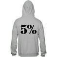 thumbnail image 2 of 5% Nutrition Rich Piana Kill It Zip Up Mens Hoodie, Long Sleeve Sweatshirt, Workout & Casual Clothes, 2 of 5