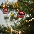 thumbnail image 5 of SLYNSHome 6Pcs Christmas Balls Ornaments Shatterproof Christmas Tree Hanging Ball Decorations for Xmas Tree Wedding Holiday Party Home Decor - Red, 5 of 7