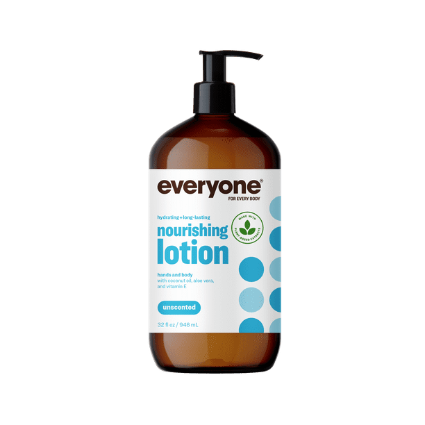 Everyone 3in1 Hand Face and Body Lotion Unscented 32 fl oz Walmart