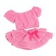 thumbnail image 3 of Lindo Vestido de 2 Capas, Hombros Descubiertos para Estadounidense de 18 '' Sunnimix Vestido de muñeca americana, 3 of 5